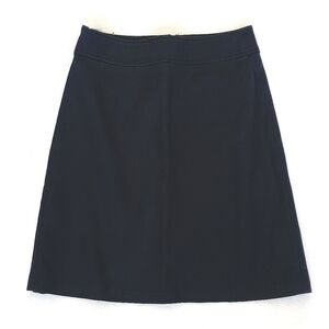 Banana Republic Classic Navy Blue Women's Lined Straight Midi Skirt 2P